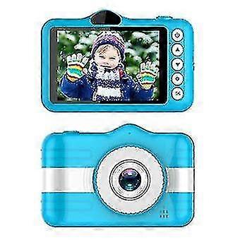 Câmera digital para crianças câmera de 3 a 10 anos com tela de 3,5 polegadas - Azul