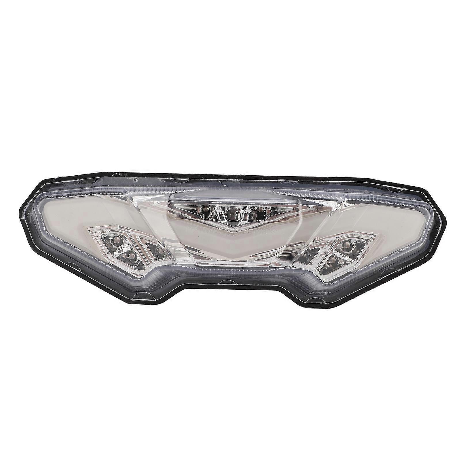 Motorcycle LED Tail Light IP67 Waterproof Turn Signal Brake Lamp Replacement for MT?09 FZ?09 TracerClear Lens