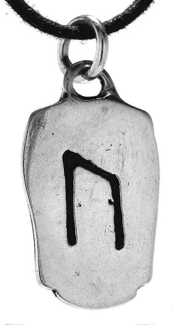 Runa Uruz 306 con Cadena de Serpiente - Plata