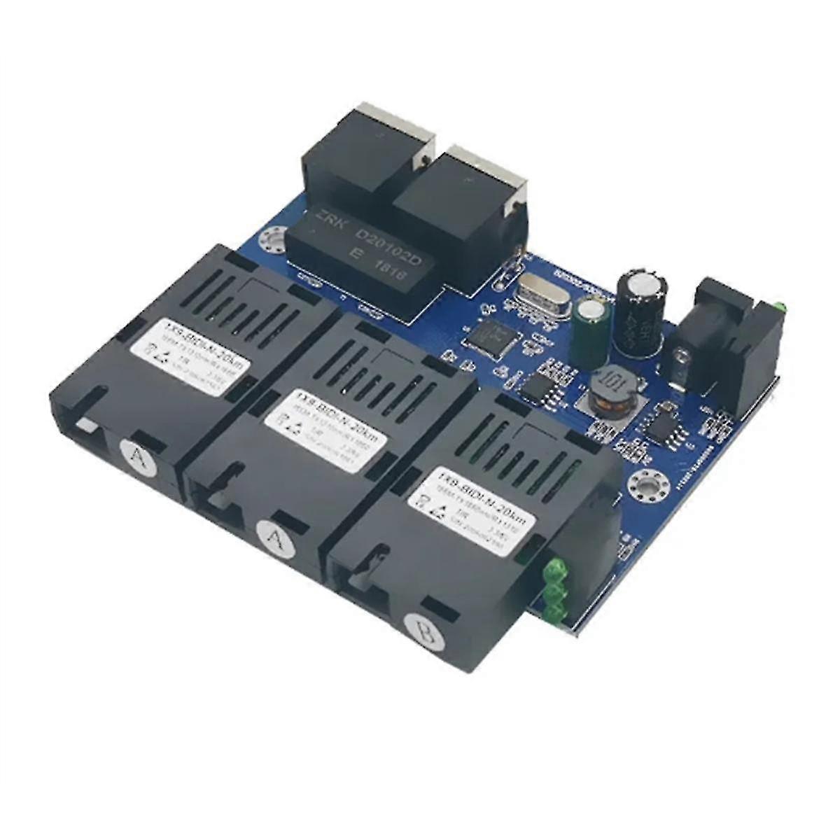 10/100m Reverse Poe Switch Output 12v Supply For Epon And Gpon 3 Port Power Supply Rpoe 12v-24v No Adapter