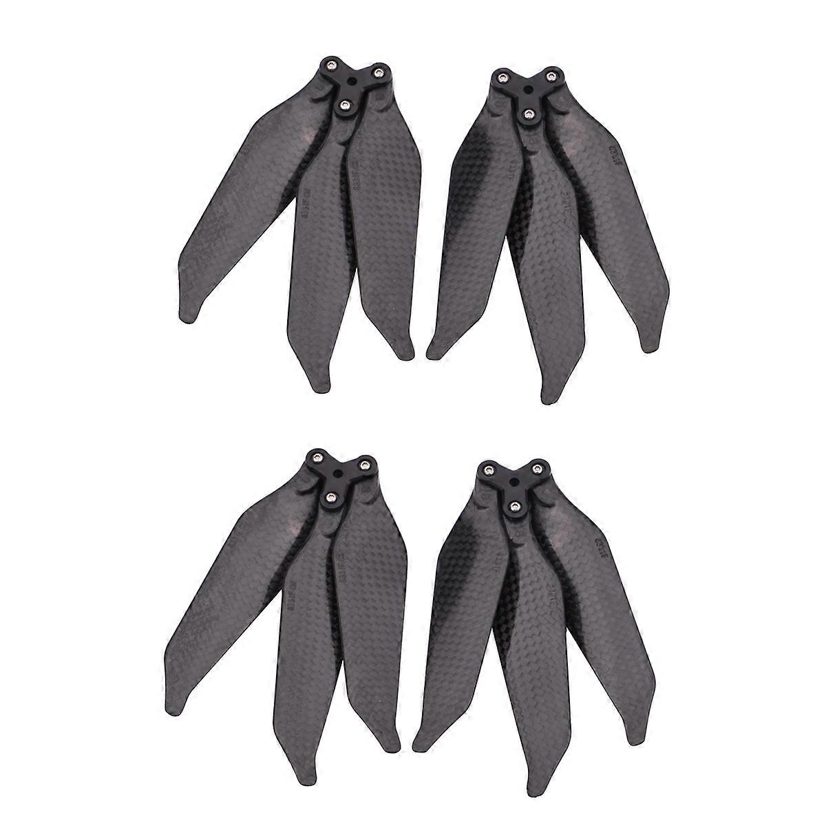 Carbon fiber propeller for DJI Mavic Pro Platinum, folding accessories with 3 blades, low noise blade, noise reduction, sustainable fan, 8331