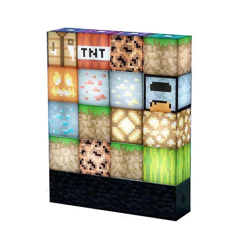 Custom stitching lamp 16 Customizable Light Up Blocks,Toy
