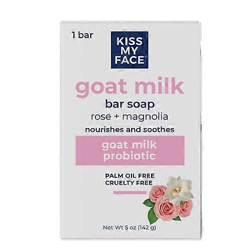 Kiss My Face Soap Bar Rose Magnolia ,5 Oz