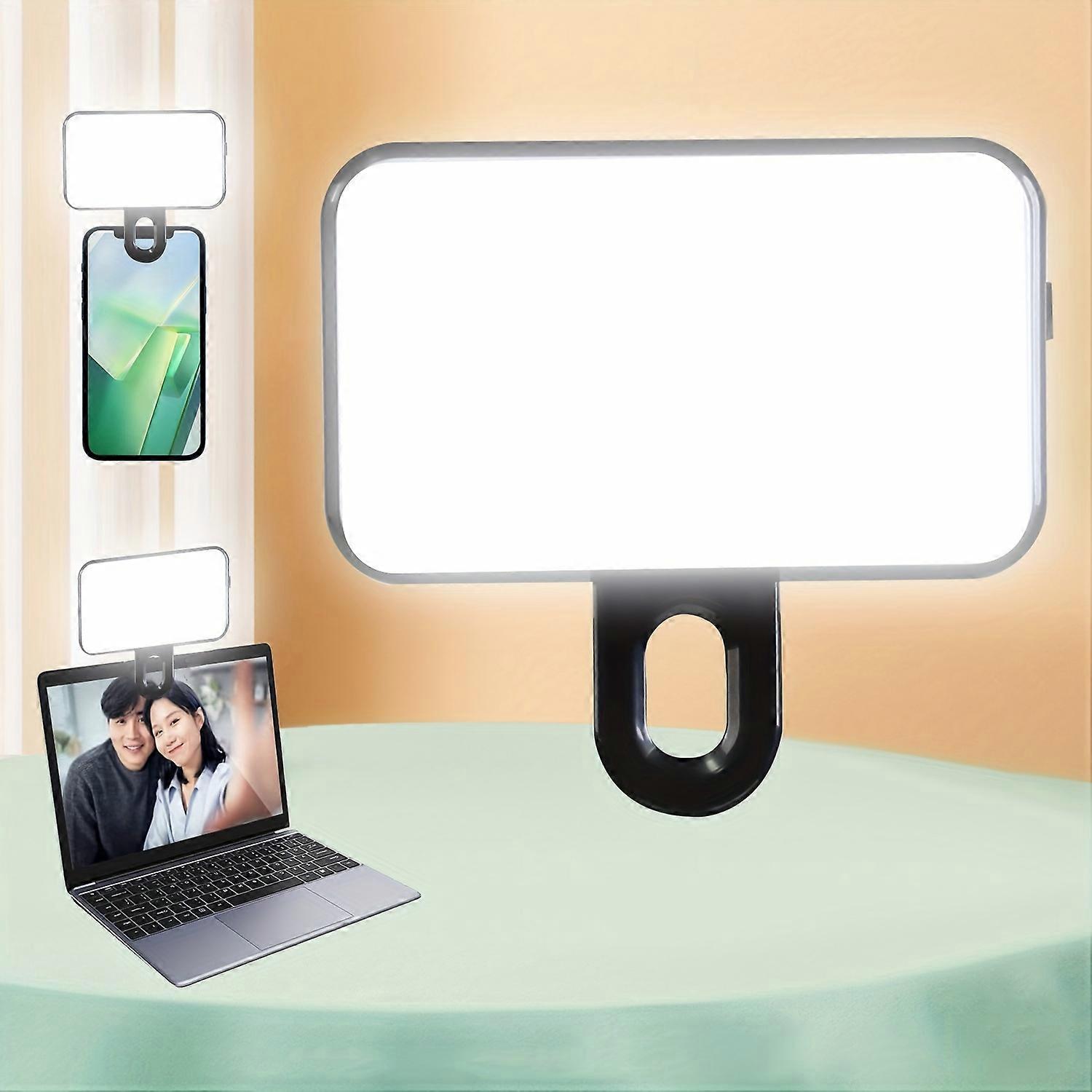 1pc Portable Multi-Functional Cell Phone Fill Light: Enhance Your Beauty & Broadcast With Ease!