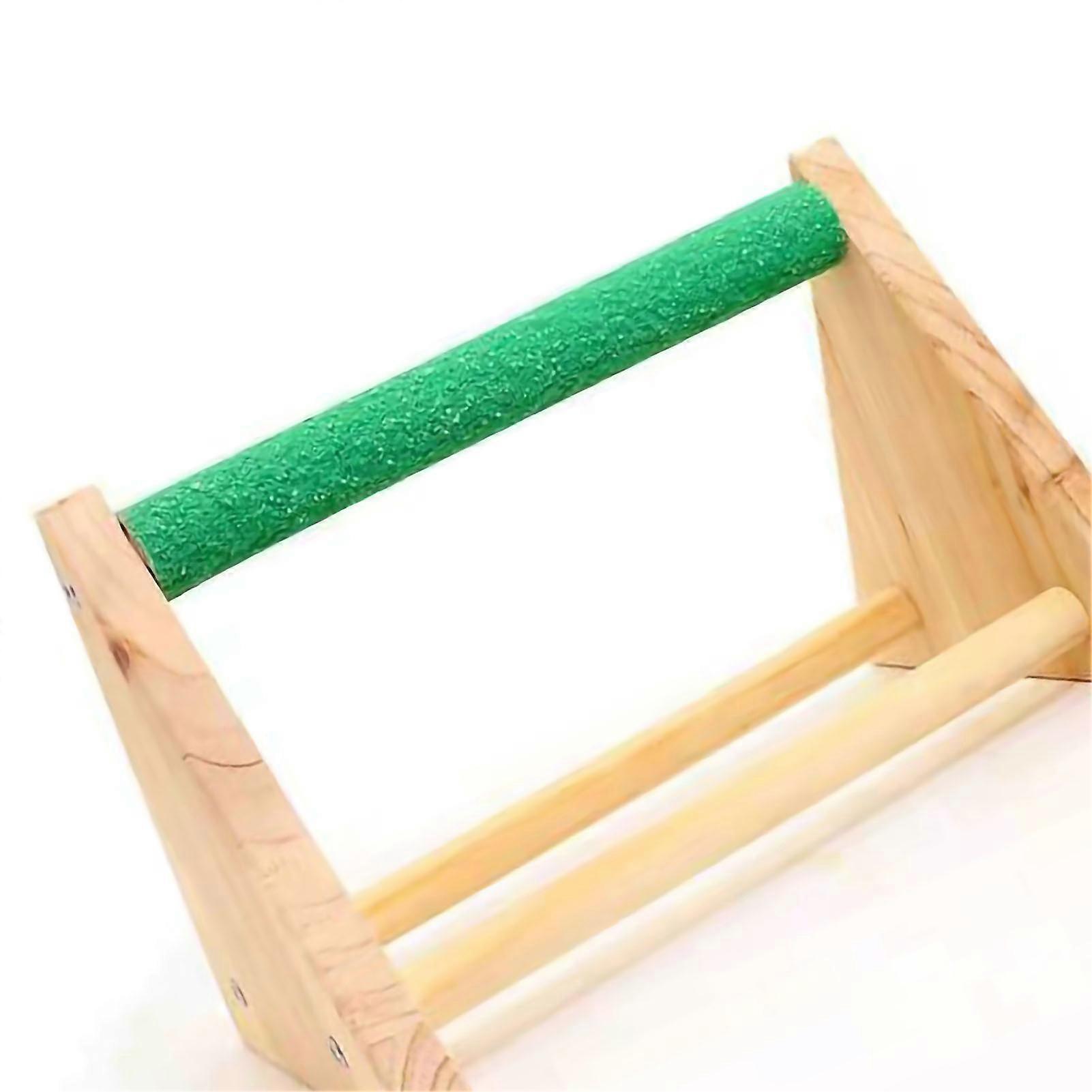 Parrot Bird Perch Table Top Stand Portable Automatic Trimming Bird Training Stand compatible Pets