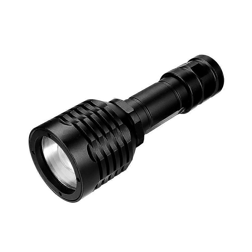 Black Bright Diving Flashlight Portable Torch Underwater
