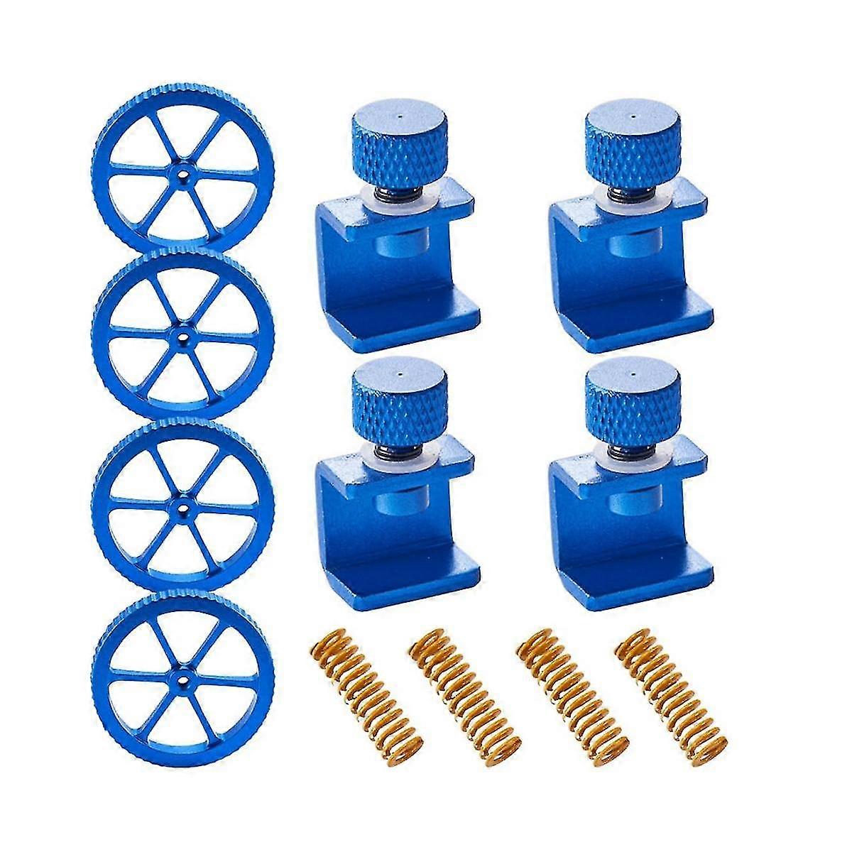 3d Printer Metal Leveling Nuts And Bed Springs And Glass Bed Clips Use For 3 Pro -10 3d Printer Bed Leveling