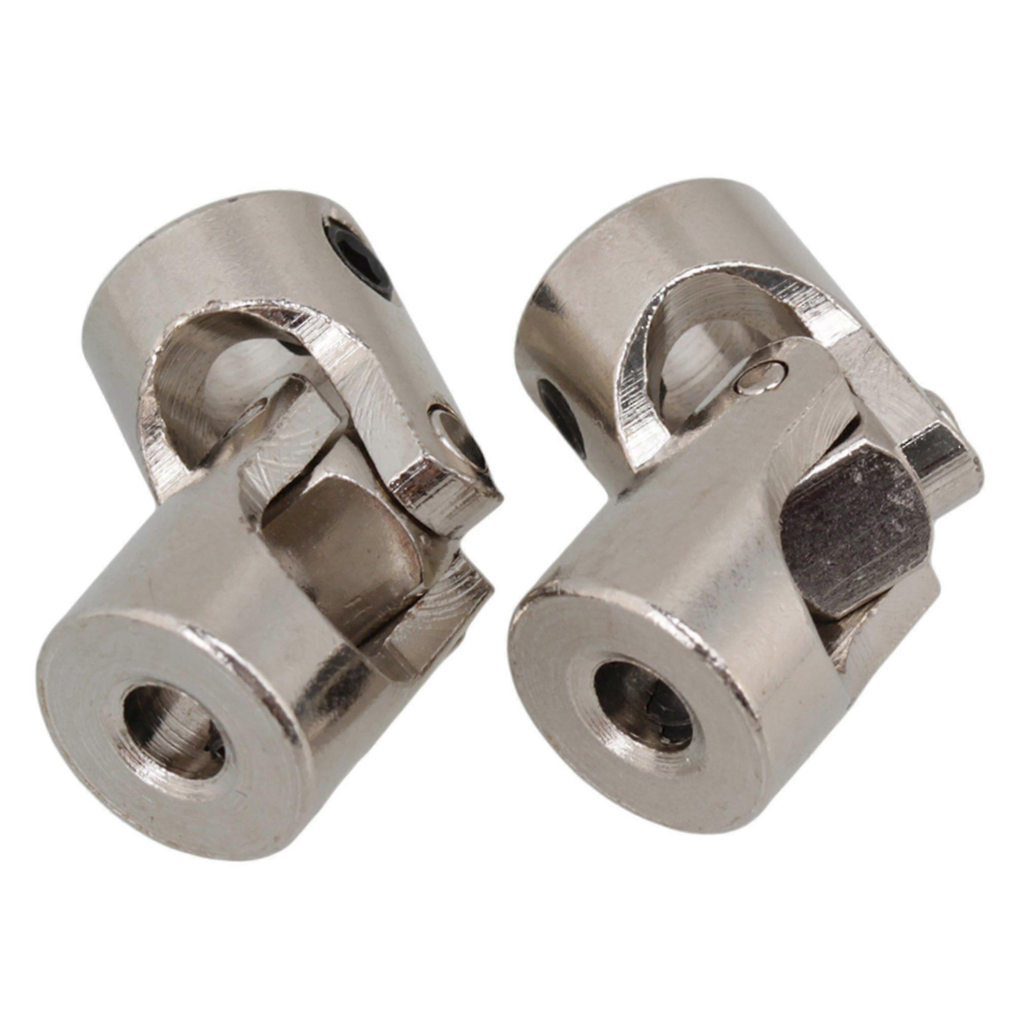 2x 4x5mm Model Car Shaft Coupling Connector Alloy Universal Joint N10207