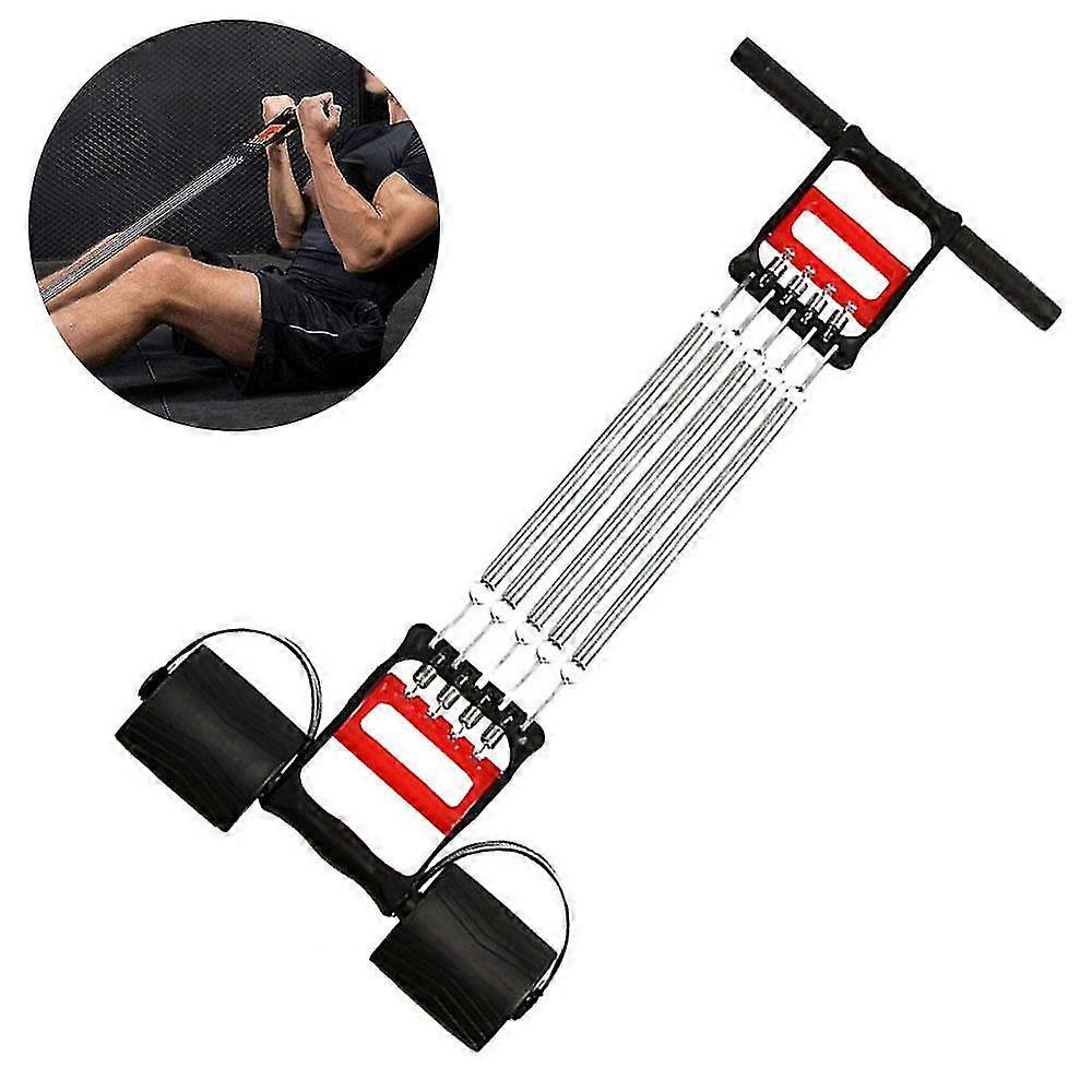 Spring Chest Expander,chest Expander|arm Training,chest Expander With 5 Metal Springs,chest Pull Exe