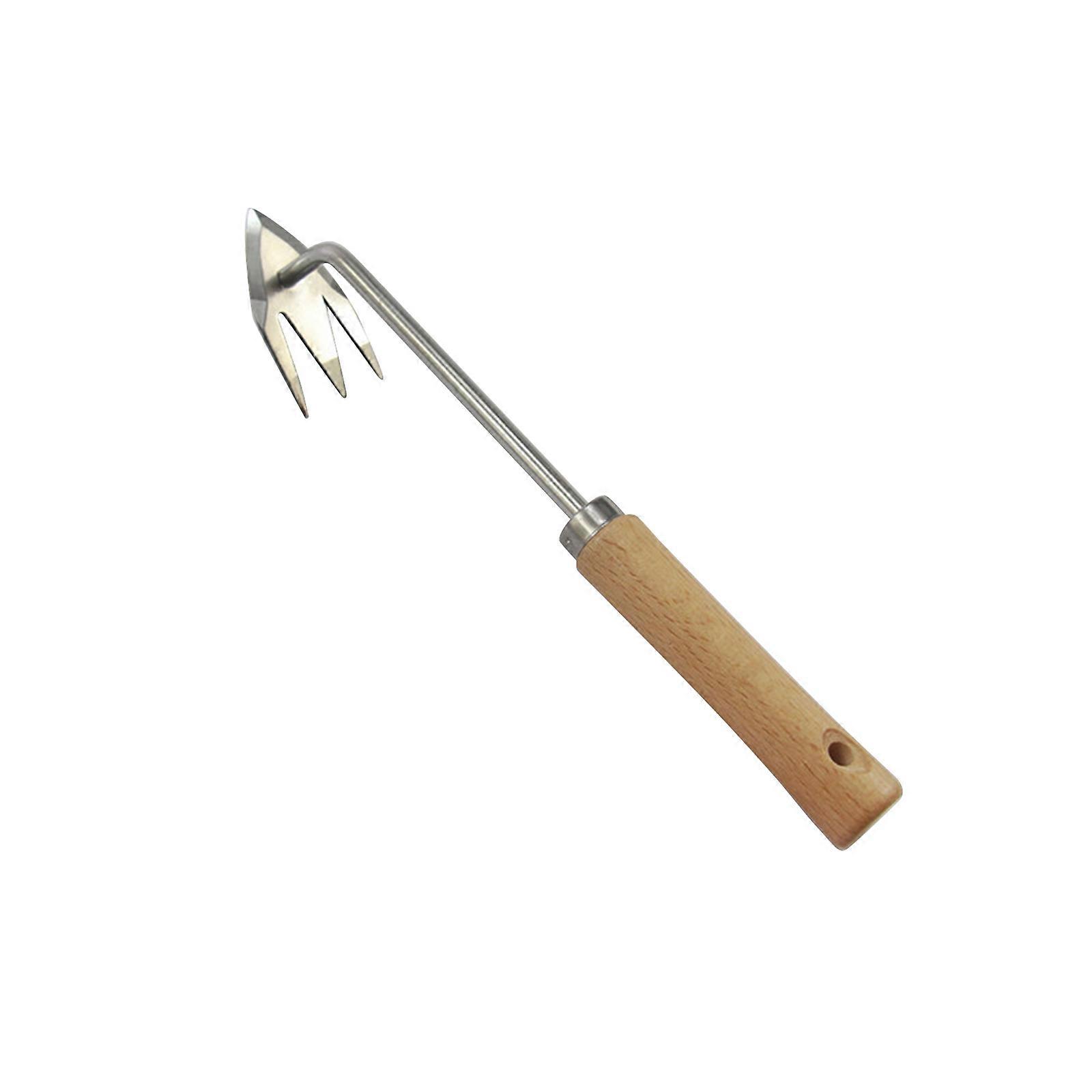 Garden Weeder Hand Tool, Weeding Artifact Uprooting Weeding Tool, Ergonomic Weeding Tools Stainless Steel Base Easy Weed Removal and Deeper Digging fo