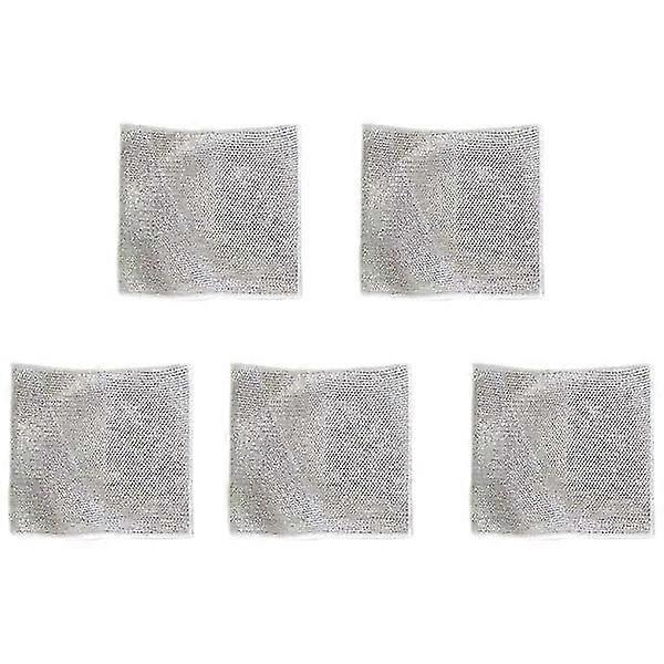 5 steel Multi-Purpose wire dishcloths Powerful cleaning