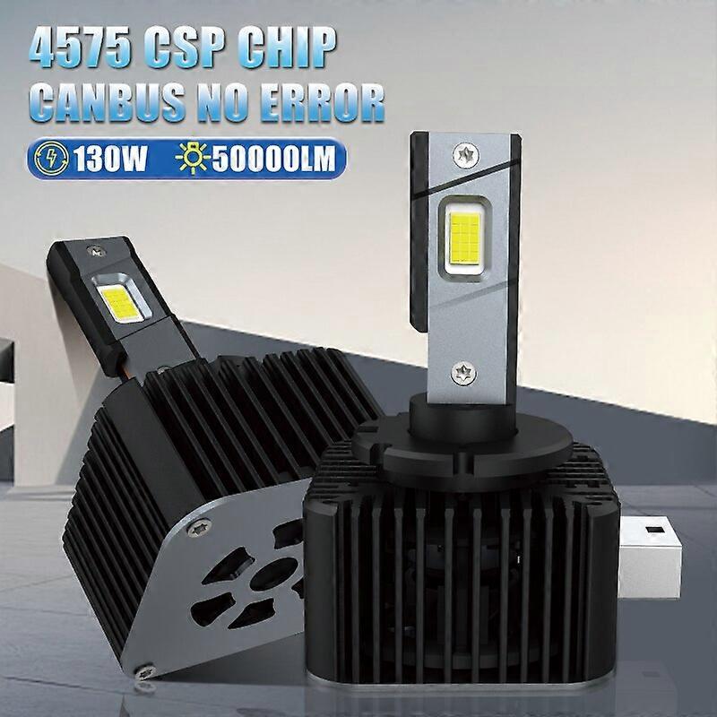 Carshark D1S D3S LED izzó fényszóró készlet 60000lm szuper fényes D2S D8S D4S automatikus lámpák D1R D2R D3R D4R autó lámpák Hid csere