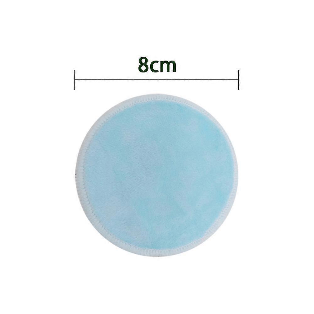Reusable Makeup Remover Pads - 10 Pieces Soft Rounds With Washable String