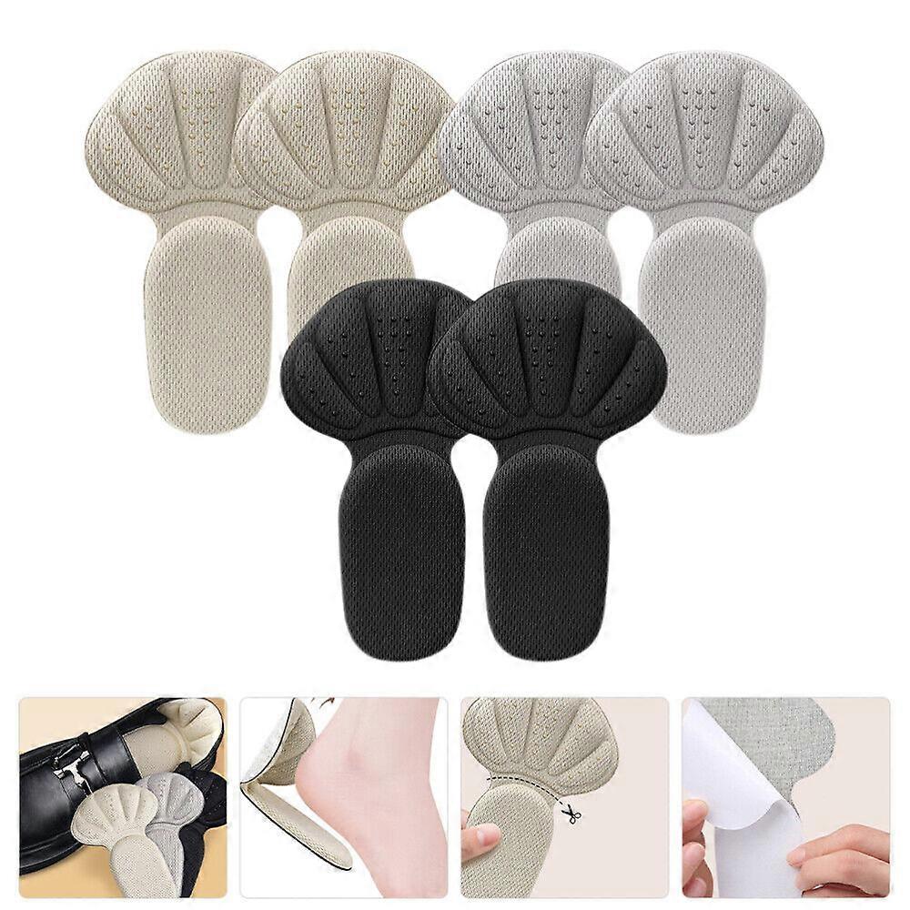 Comfortable Heels Cushioning Pads,Bouncy Breathable Shock Absorption Insoles 3D Heel Pads For Shoes,50% Offer