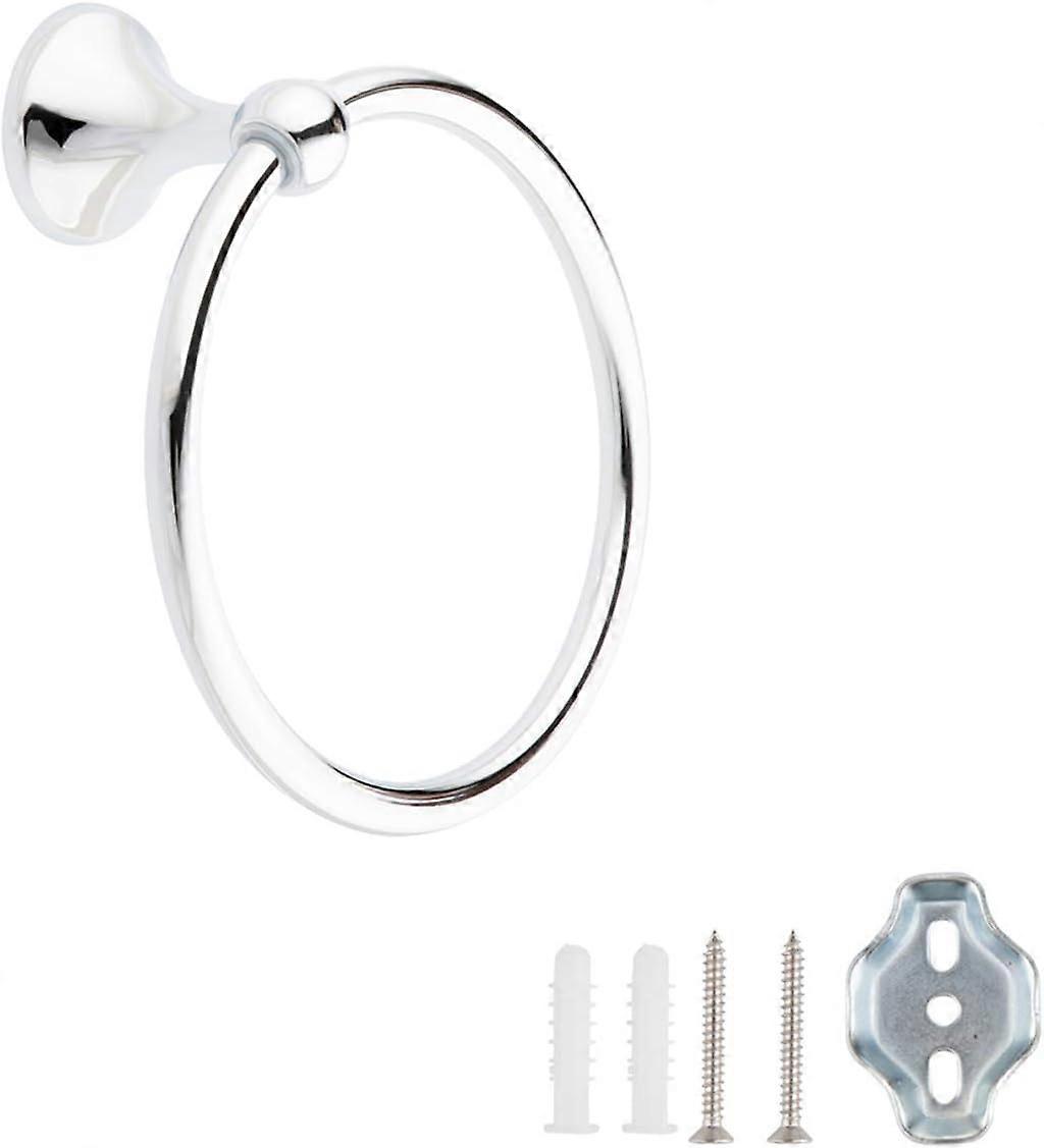 Inel prosop, crom lustruit