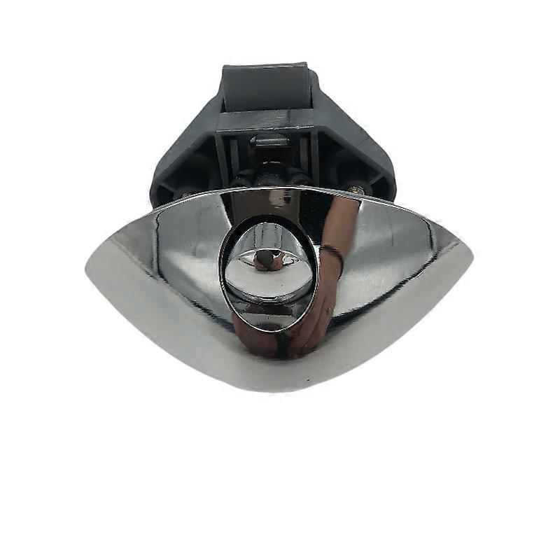 Diameter 20mm Camper Car Half-moon Push Lock Rv Caravan Drawer Latch Button Lockchrome