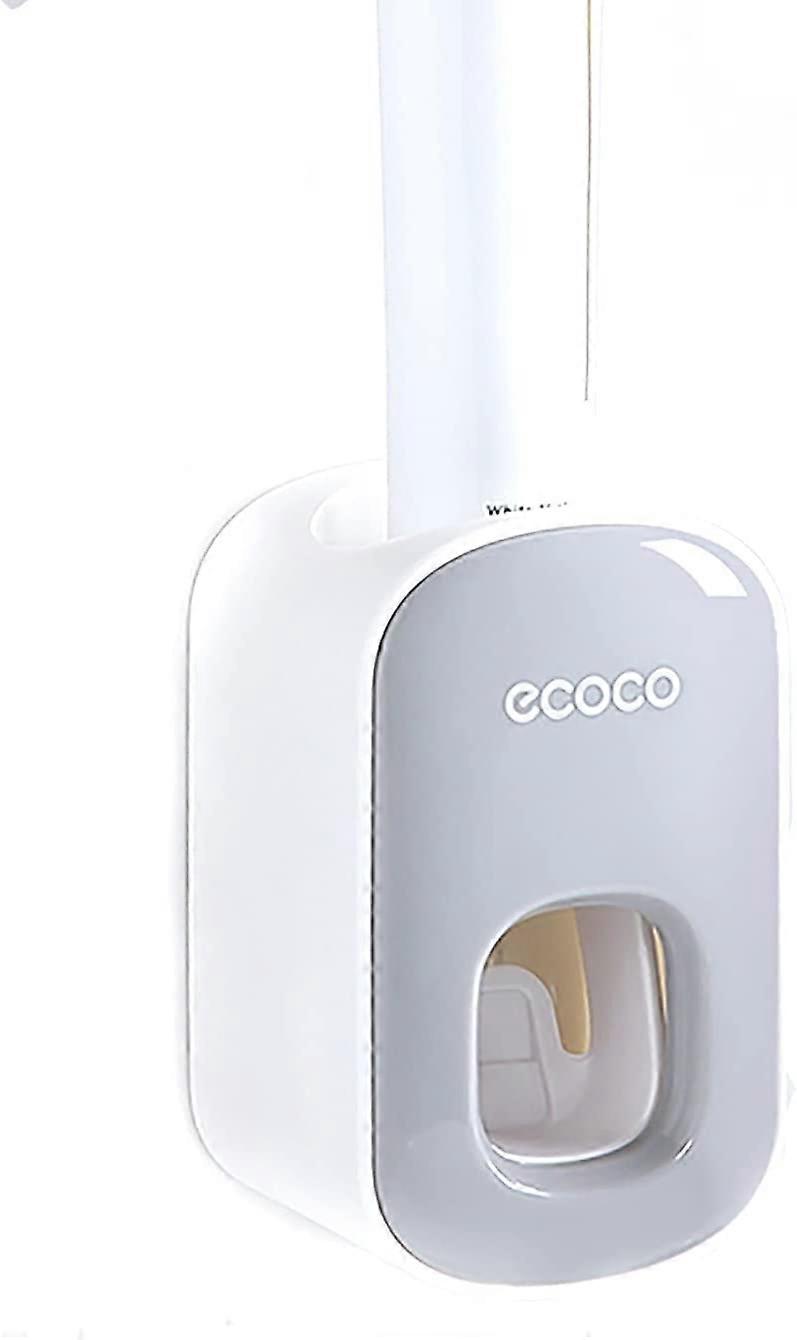 Automatic Toothpaste Dispenser Set with Wall Mount for Bathroom, Novel and simple Toothpaste Squeezer