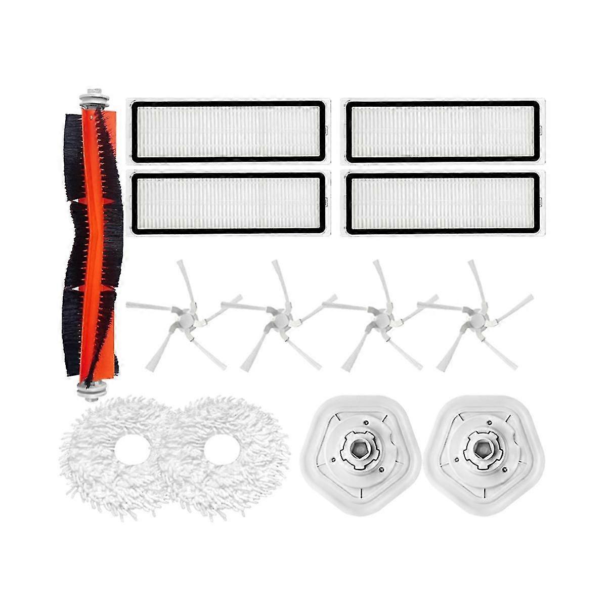 For Bot W10 W10pro Vacuum Cleaner Main Brush Side Brush Filter Mop Replacement Accessory Set
