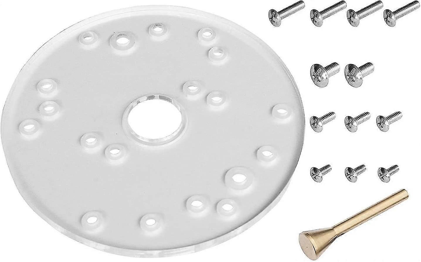 Router Universal Base Plate With Centering Pin For Most Router