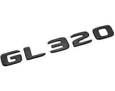 מאט שחור gl320 מכונית אות מספר סמל תג אתחול אחורי עבור מרצדס בנץ