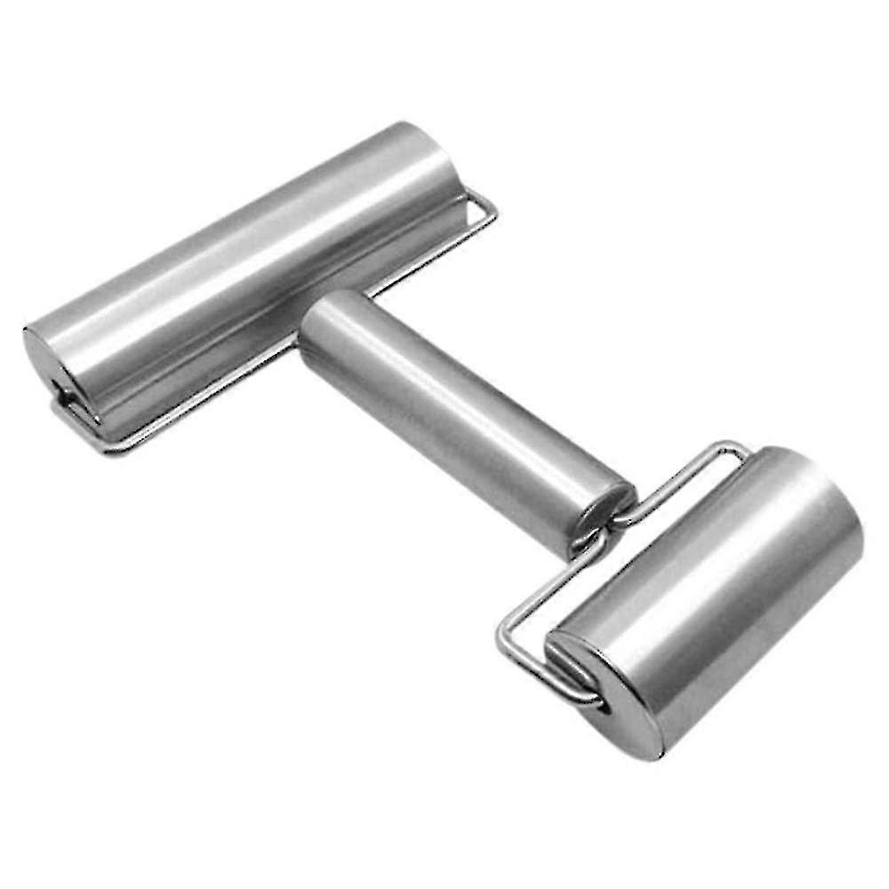 Less Steel Rolling Pin Pastry And Pizza Double H R Kit Utensils Ideal For Ba H Pizza Pie Pastries Pasta And Ie