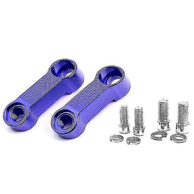 Qx 2pcs Universal Motorcycle Rearview Mirrors Extension Riser Extend Adapter Modified Front Transfer Base Widening Bracket