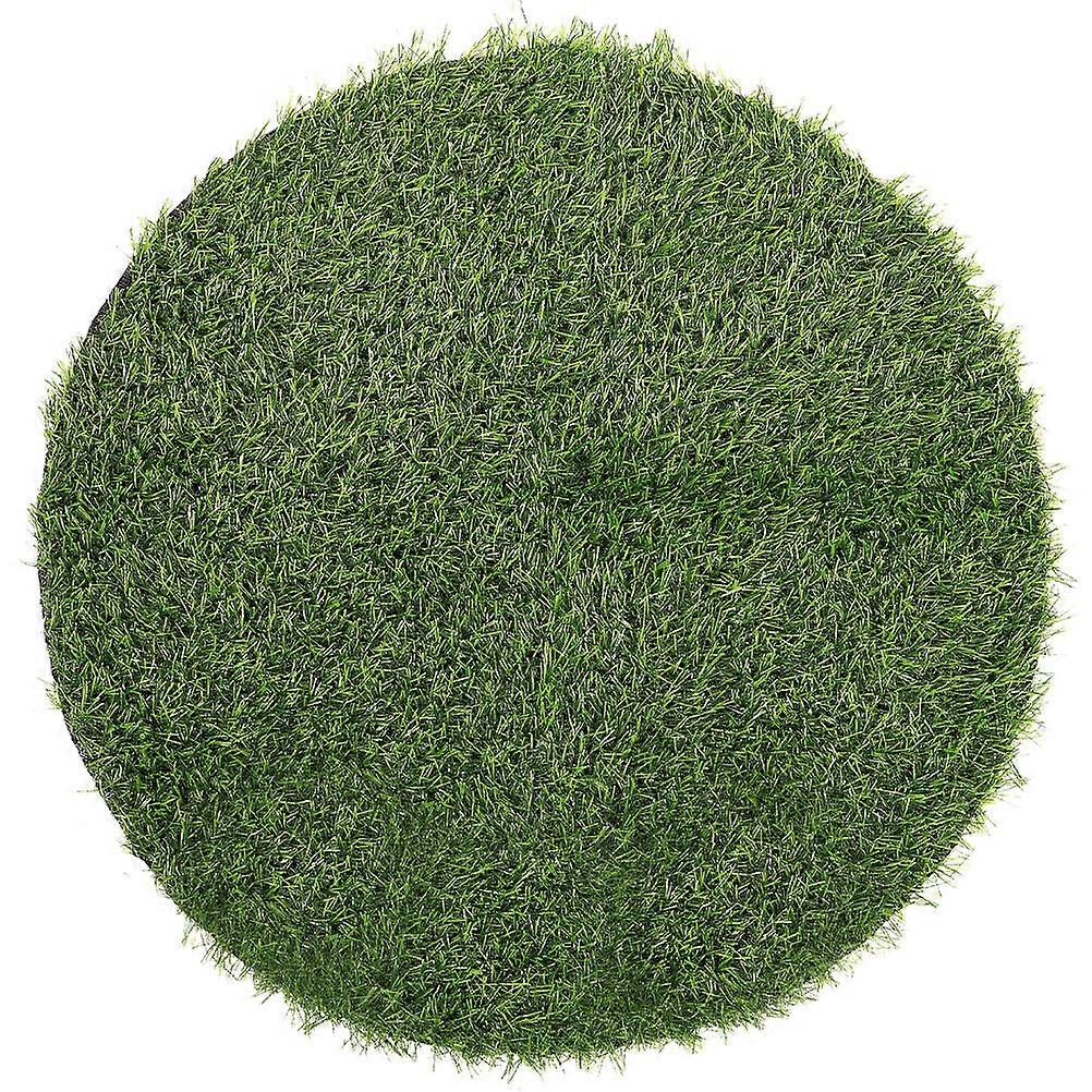 Simulation Grass Tablecloth Decorative Artificial Grass Table Cover for Wedding Picnic