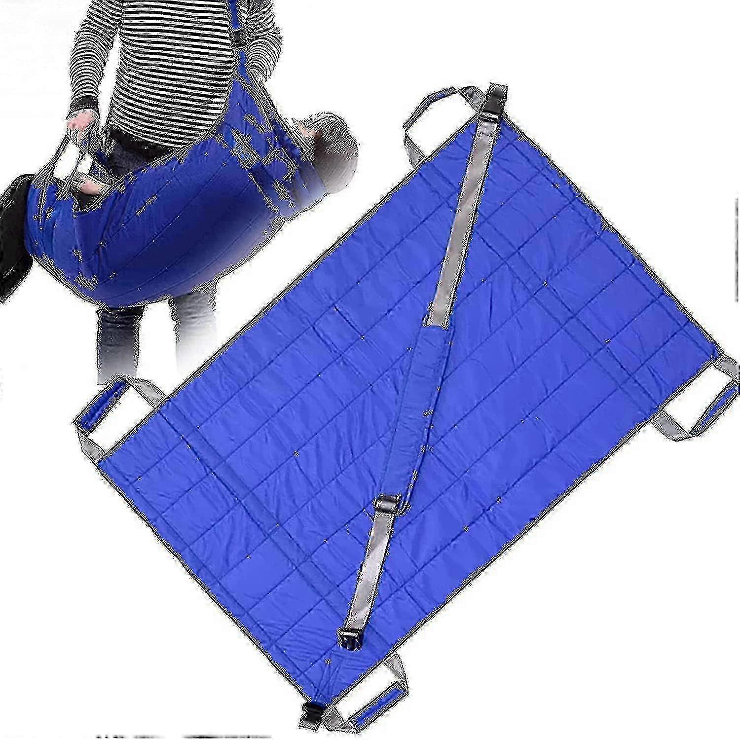 Reusable Sliding Transfer Belt With Patient Handles, Sliding Cushion Sheets For Caregiver, Homemaker, Bedridden, Elderly