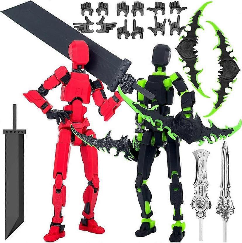 Multi-Jointed Movable Robot, 3D Printed Mannequin Toyslucky PVC Model