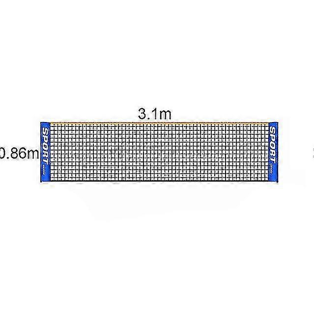 Tennis Net Badminton Net Portable Folding Simple 3m 4m 5m 6m - PW