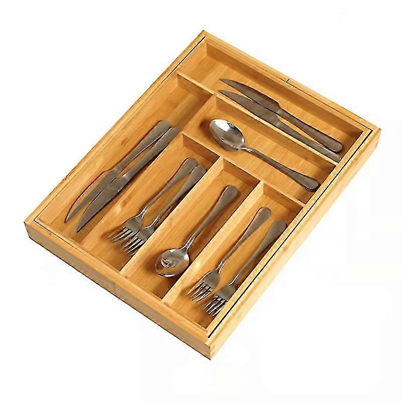 Bamboo Extending Cutlery Drawer
