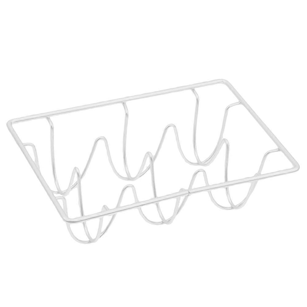 Kitchen Restaurant Fridge Eggs Holder Display Storage Rack Iron Stand Organizer