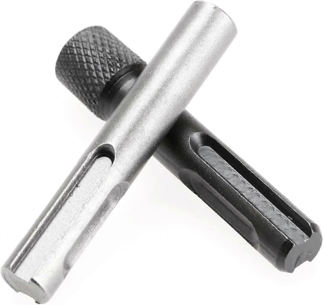2 PCS 1/4 Inch Hammer SDS Socket Nut Impact Driver Adaptors Set Drill Bit Adapter (D-583-A)