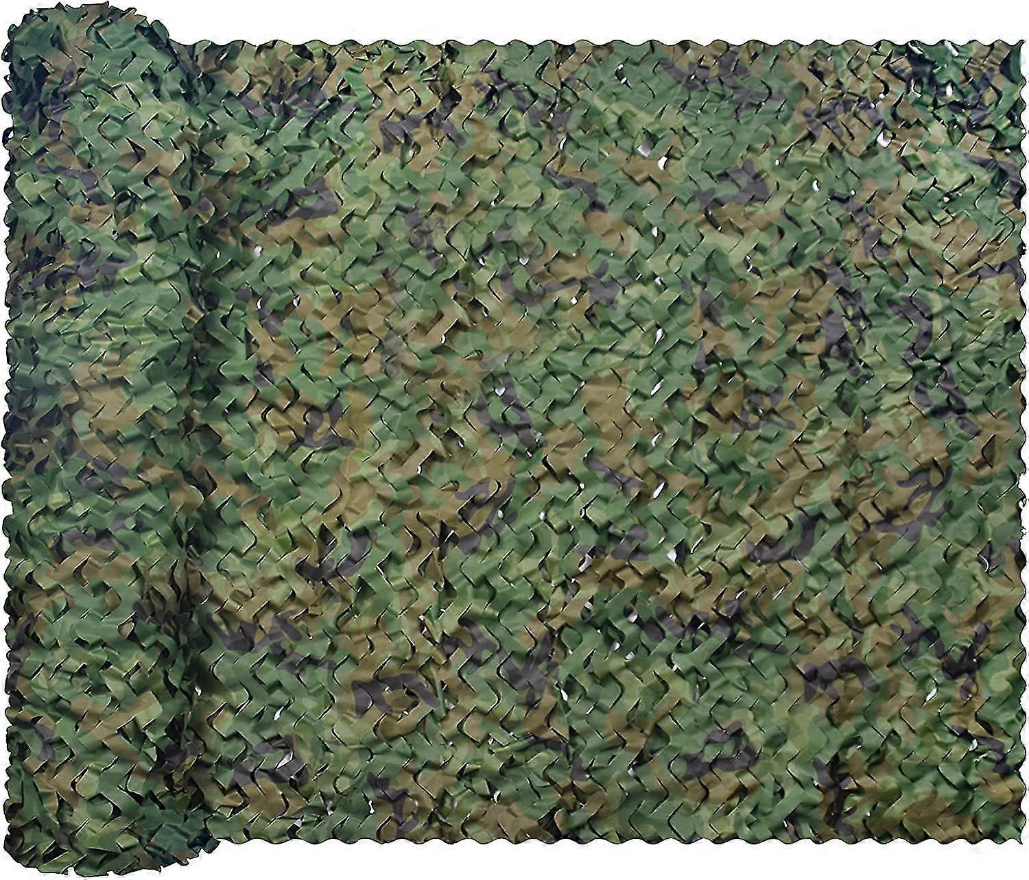 Camo Netting Camouflage Net, Bulk Roll Sunshade Mesh Nets For Hunting Blind Shooting Military Theme Party Decorations