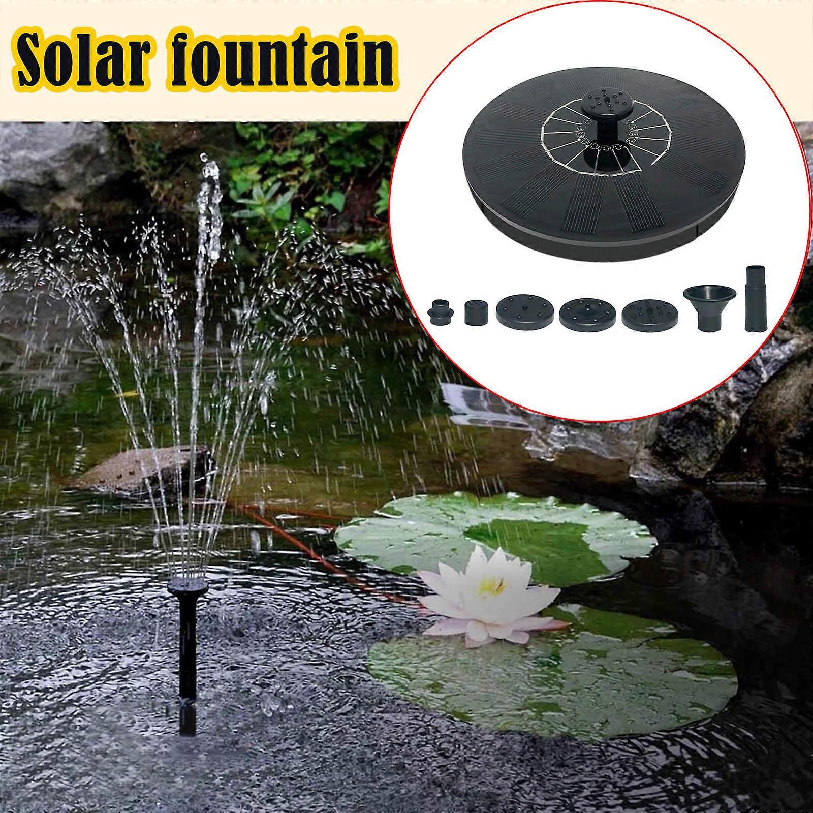 Solar Fountains Floating Outdoor Pool Water Feature Floating Fountains a