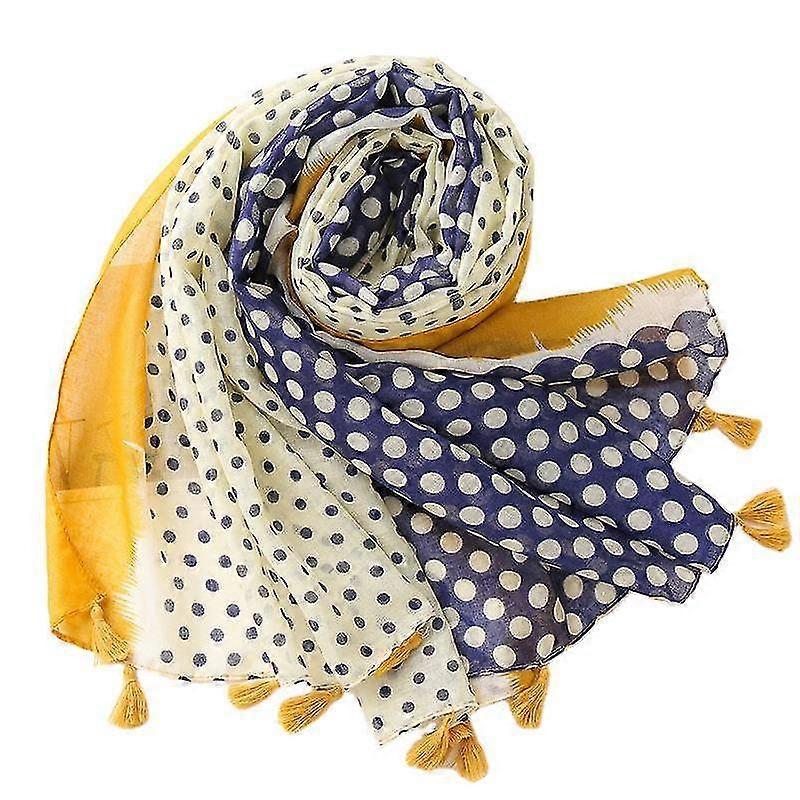 Kvinners skjerf Wraps Små Polka Dots Lett skjerf presenterer for damer