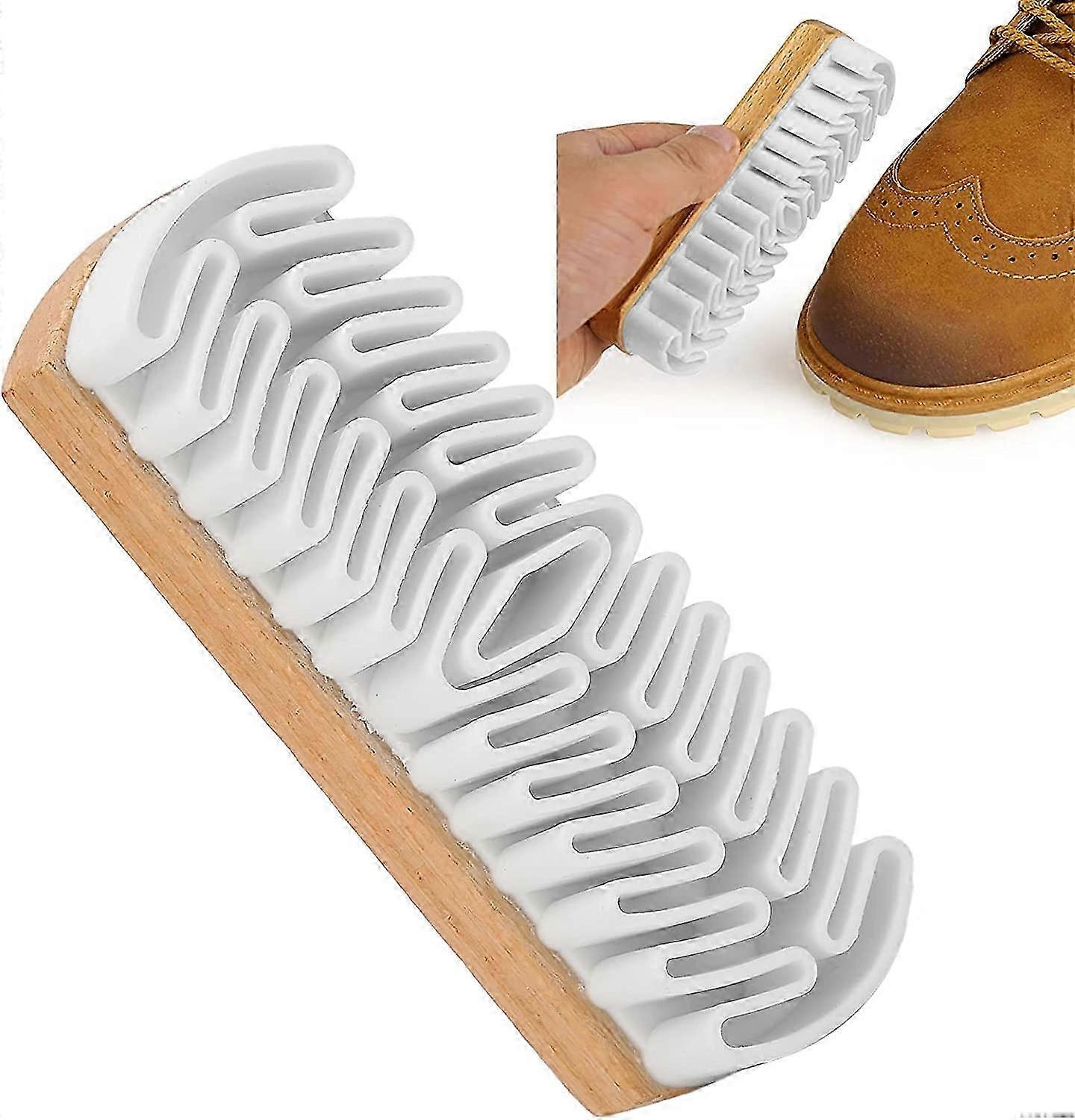 Brosse à chaussures en daim Entretien Brosse en daim pour cuir nubuck Velours Chaussures en daim Nettoyage Convient à une utilisation quotidienne à la maison ou au sport en plein air