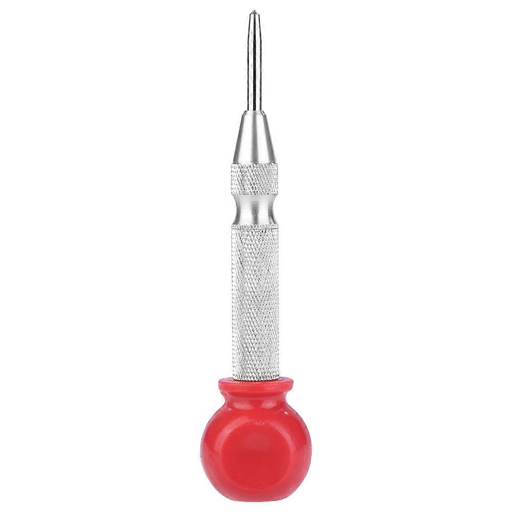 High Speed Steel Automatic Center Punch Spring Loaded Mechanism Marking Punching Tool (#4)