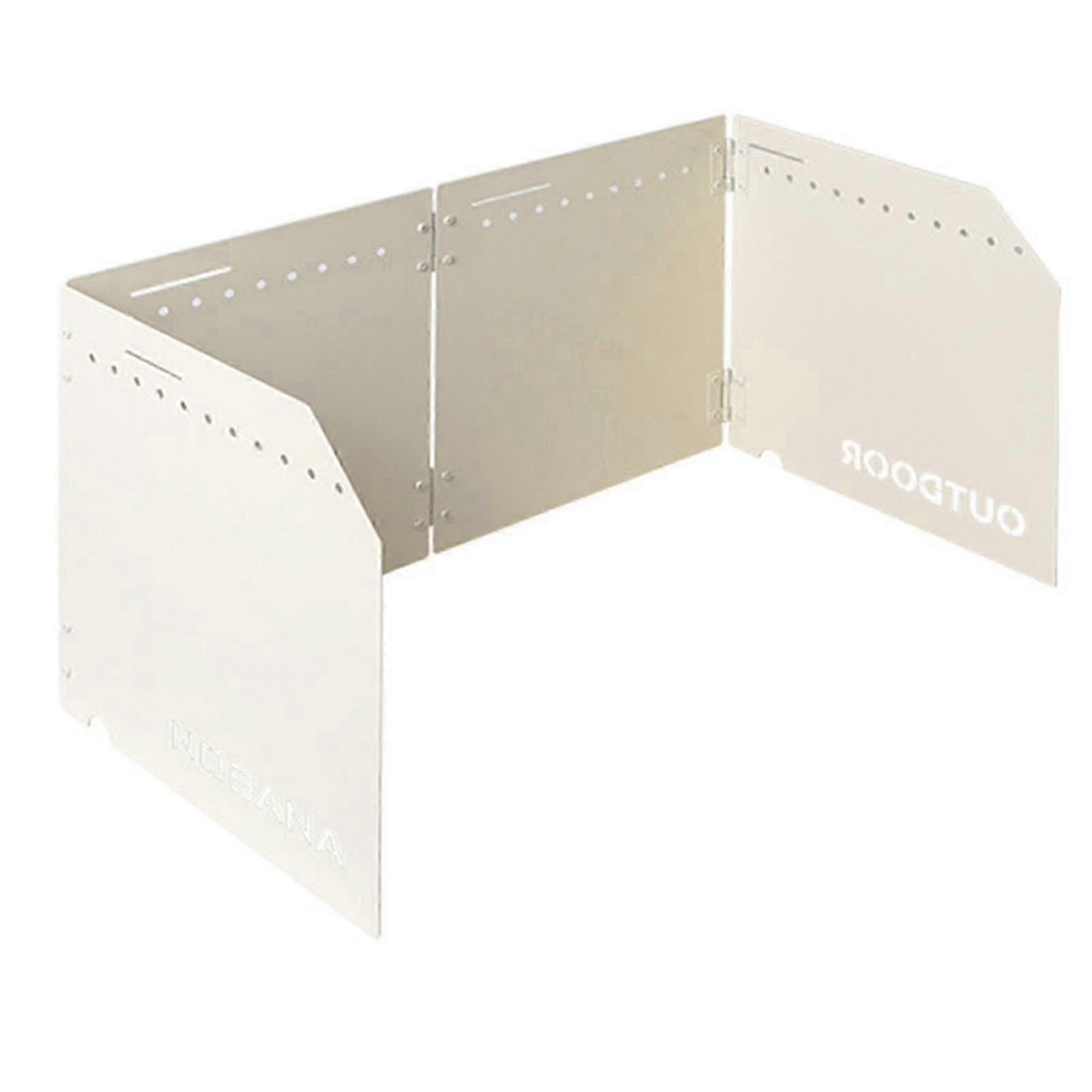 Camp Stove Windscreen, Folding 4 Plates Windshield for Outdoor Cooking