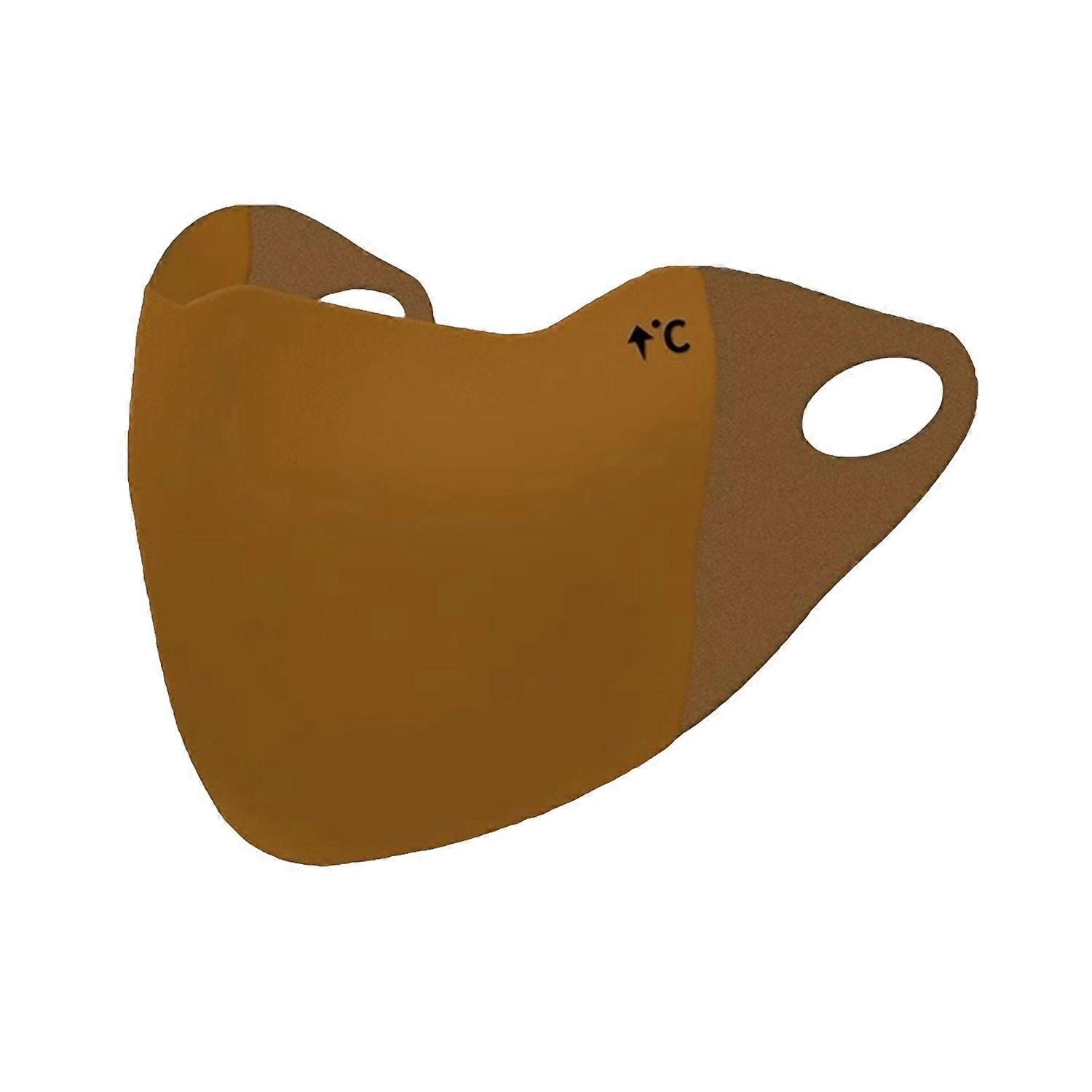 Face Guard Warmth Cold Protection Dustproof Face Shield Solid Color Design Comfortable 3D Fit Face