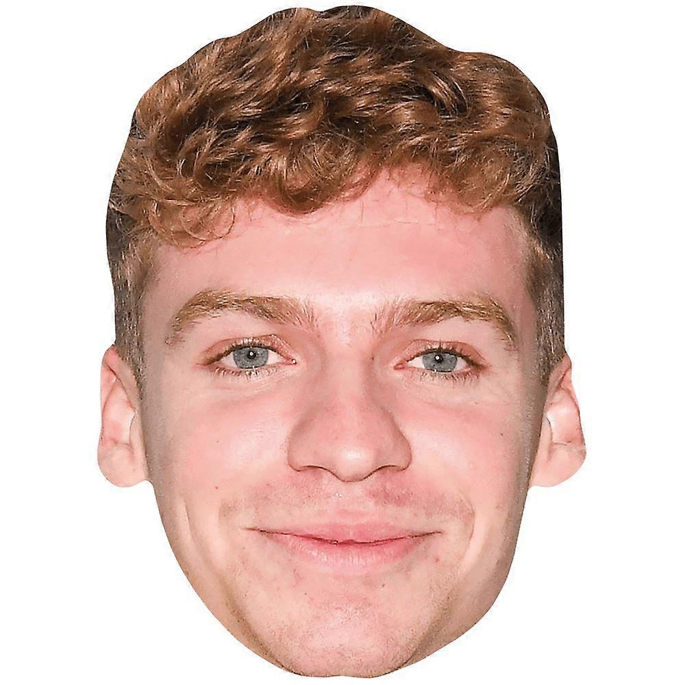 Leon Marchand (Smile) Celebrity Mask, Flat Card Face