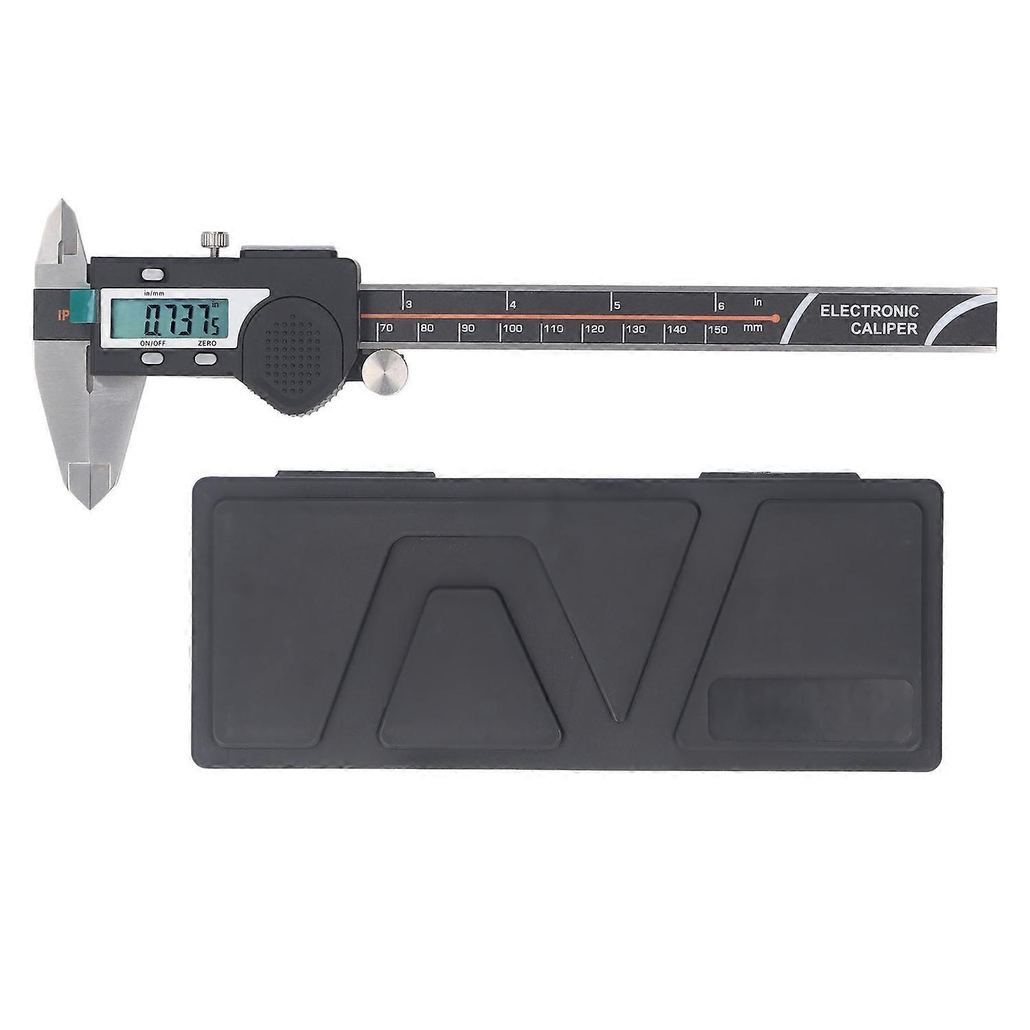 Digital Display Caliper LCD Electronic Vernier Caliper IP54 Water Proof Stainless Steel Measuring To