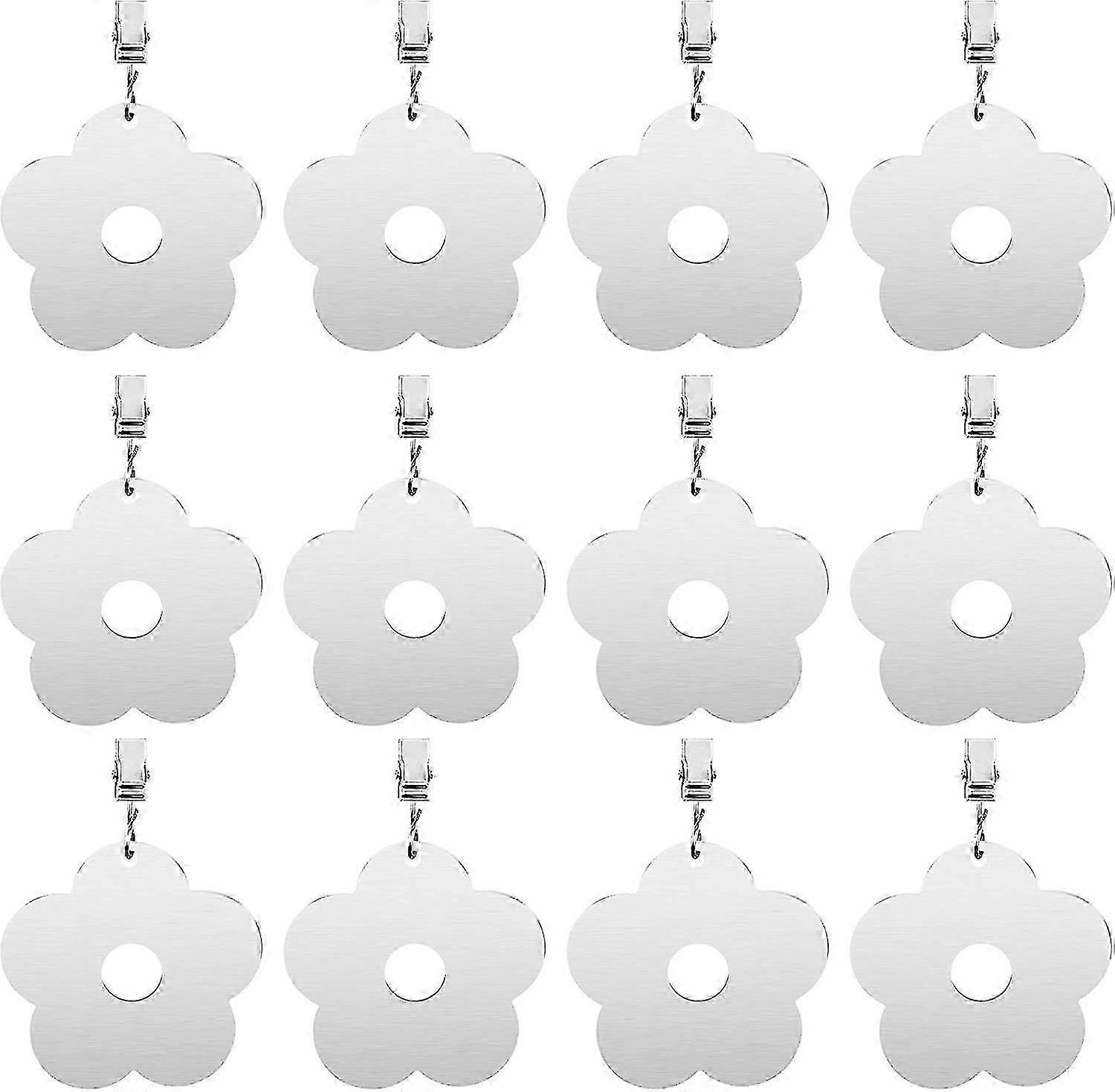 Tablecloth Weights, 12 Pcs Extra Heavy Tablecloth Weights, Garden Outdoor Tablecloth Weights
