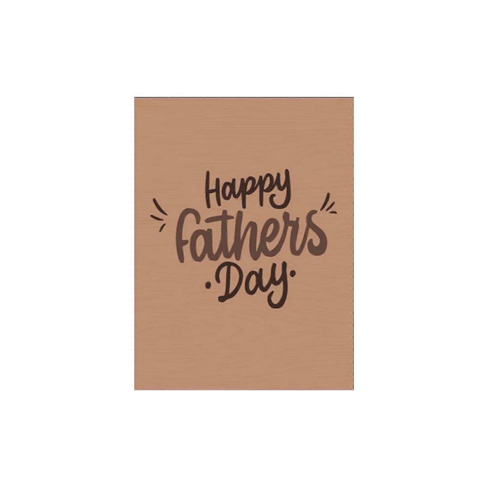 Humorous Endless Father's Day Farts Card with Glitter for Dad