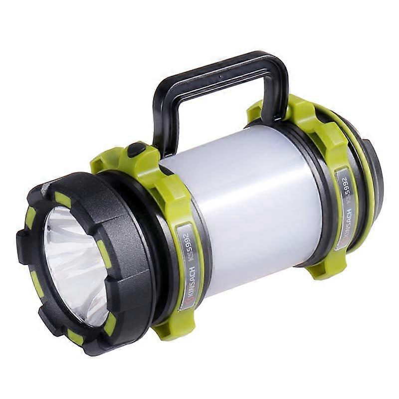 KINSACH Portable LED Searchlight Outdoor Rechargeable Multi-function Flashlight Camping Light