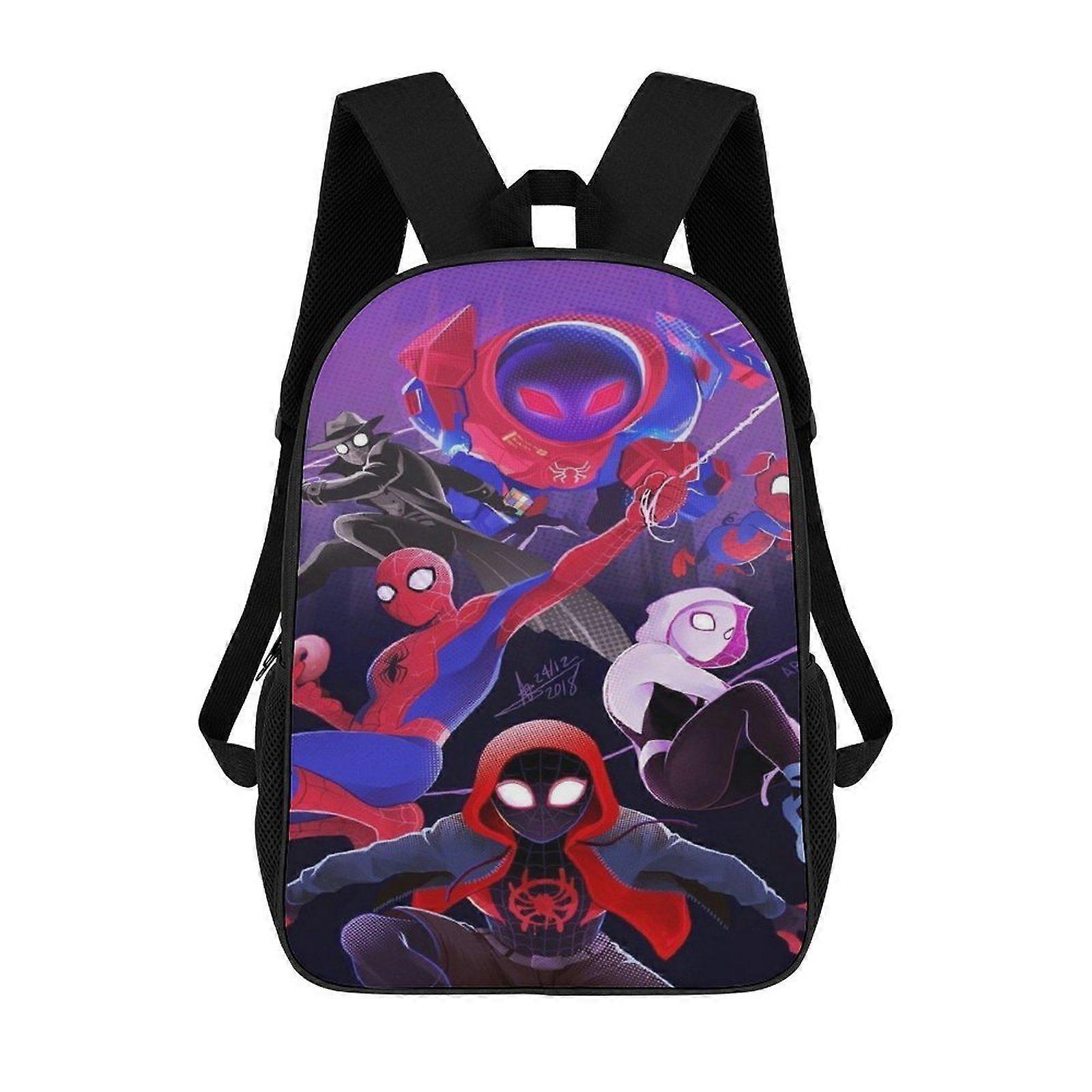 i2332 Miles Morales Backpack Shoulders DaypackBag Work Travel Classic Unisex Backpack kli2332