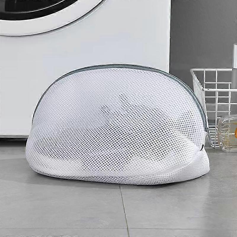 Anti-deformation Mesh Laundry Bag with Shoe Storage