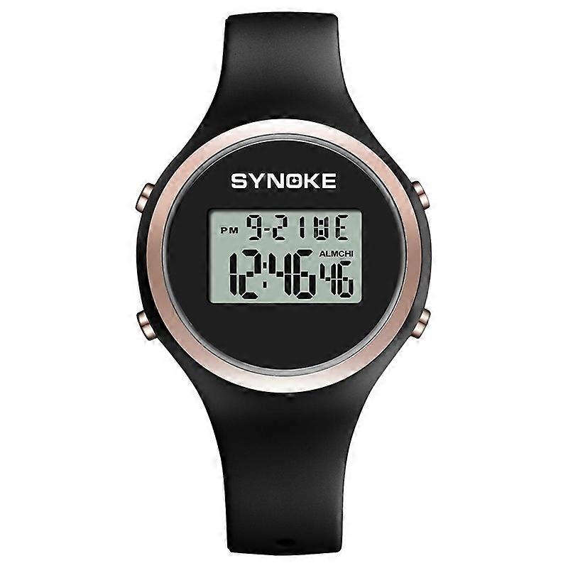 SYNOKE 9108 Student Silicone Strap Electronic Watch