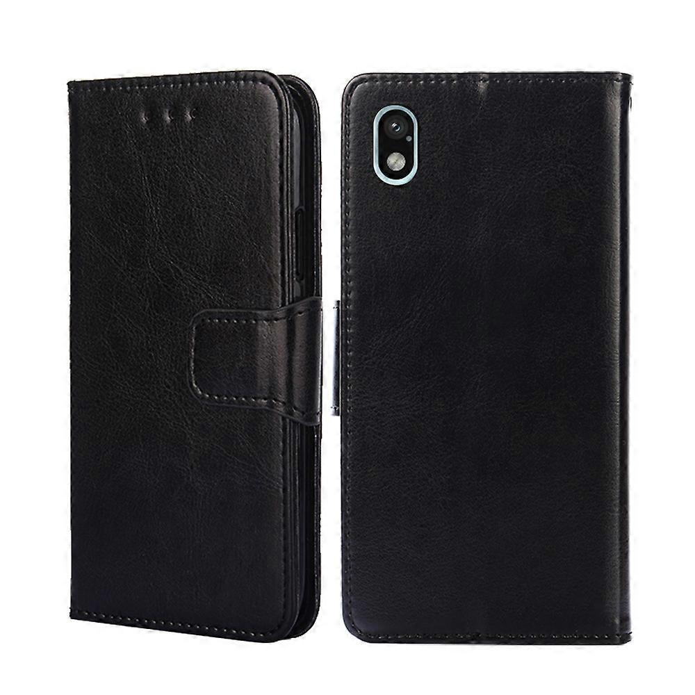 For Sony Xperia Ace III Crystal Texture Leather Phone Case