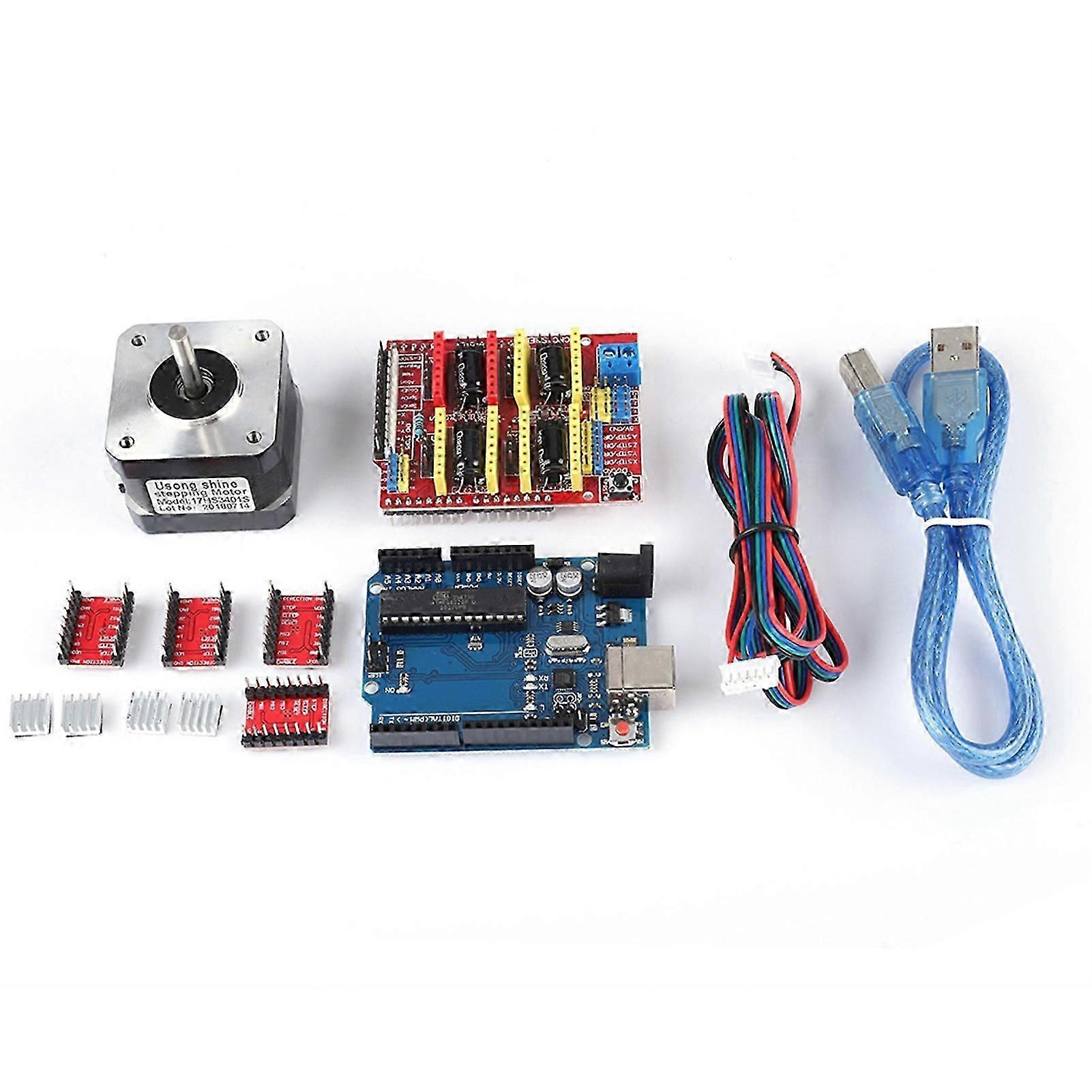 For Quimat Cnc Shield Contoller Kits With Stepper Motor For 3d Printer
